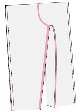 Step 3 — Stitch side seams